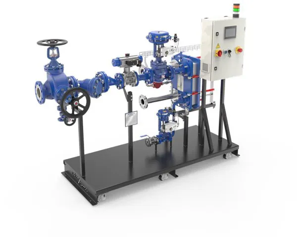 EasiHeat packaged steam control heat exchanger system