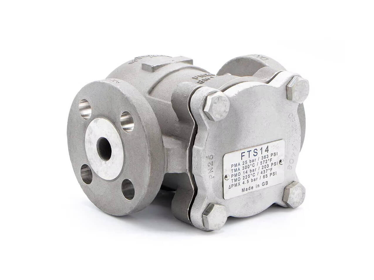 FTS14 ball float steam trap for stainless steel steam duties