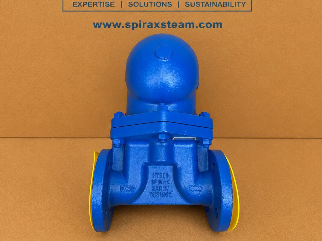 ภาพตัดกับดักไอน้ำบอลโฟลท Spirax Sarco FT43